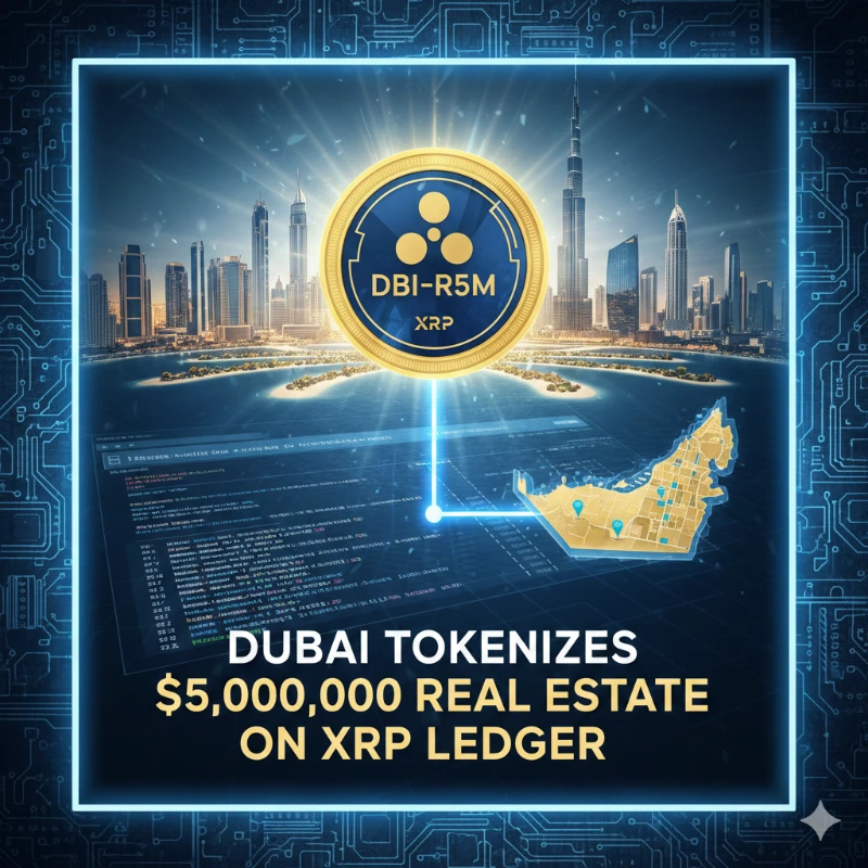Dubai Tokenizira 5 Milijuna Dolara Nekretnina na Xrp Ledgeru