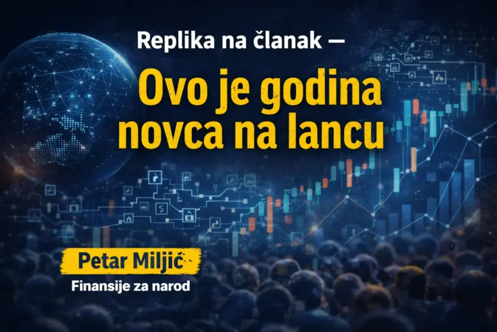 Replika na Članak – Ovo je Godina Novca na Lancu