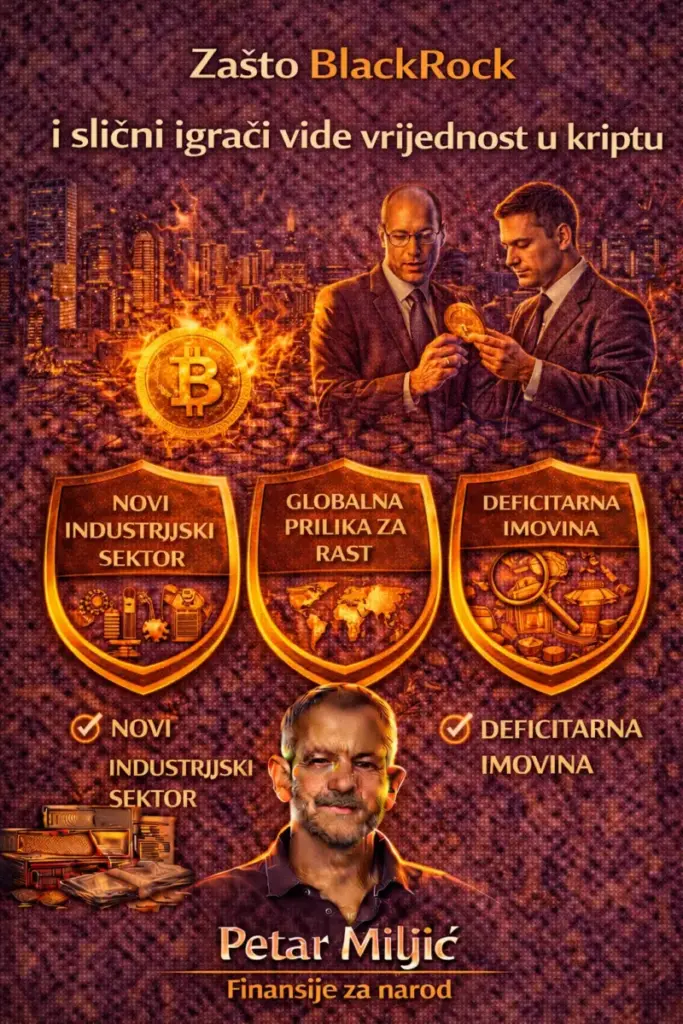 Zašto BlackRock i slični igrači vide vrijednost u kriptu