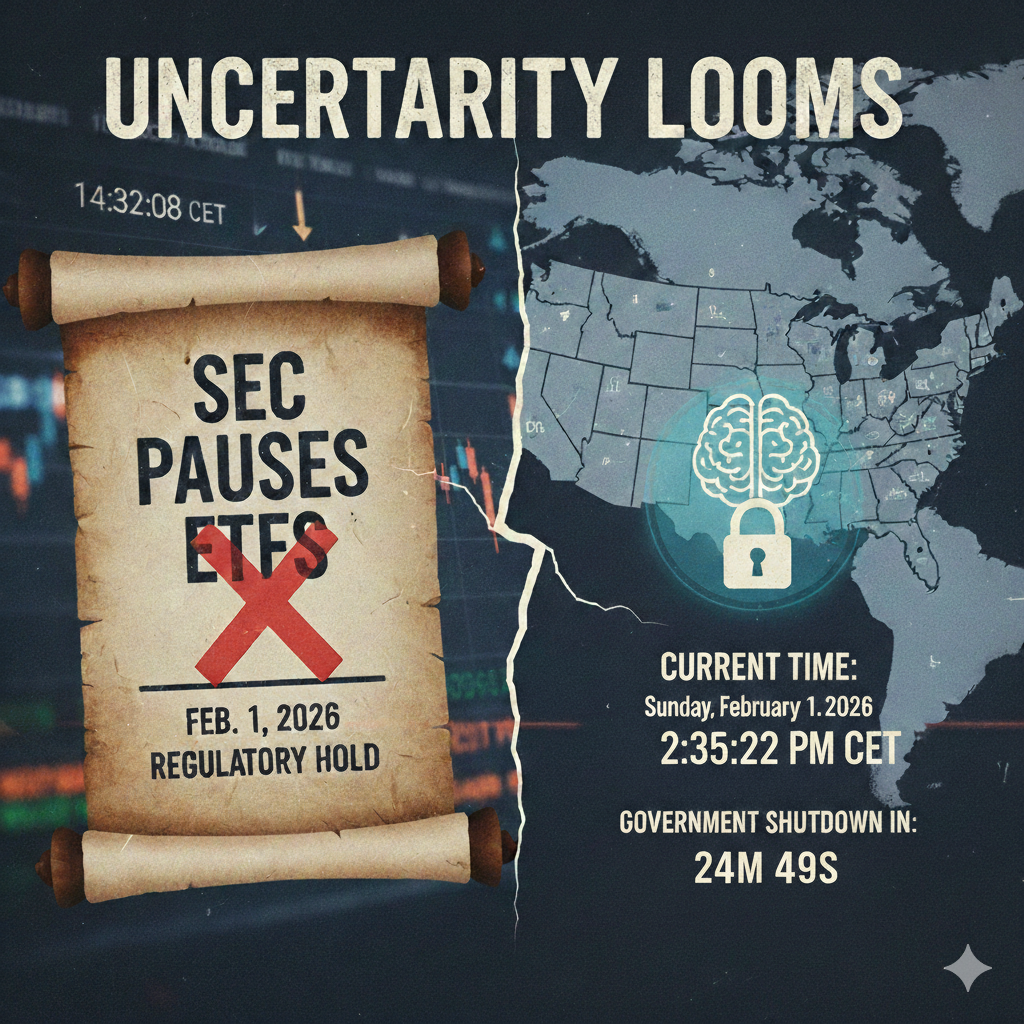 SEC pauzira ETF-ove i ključne kripto odluke
