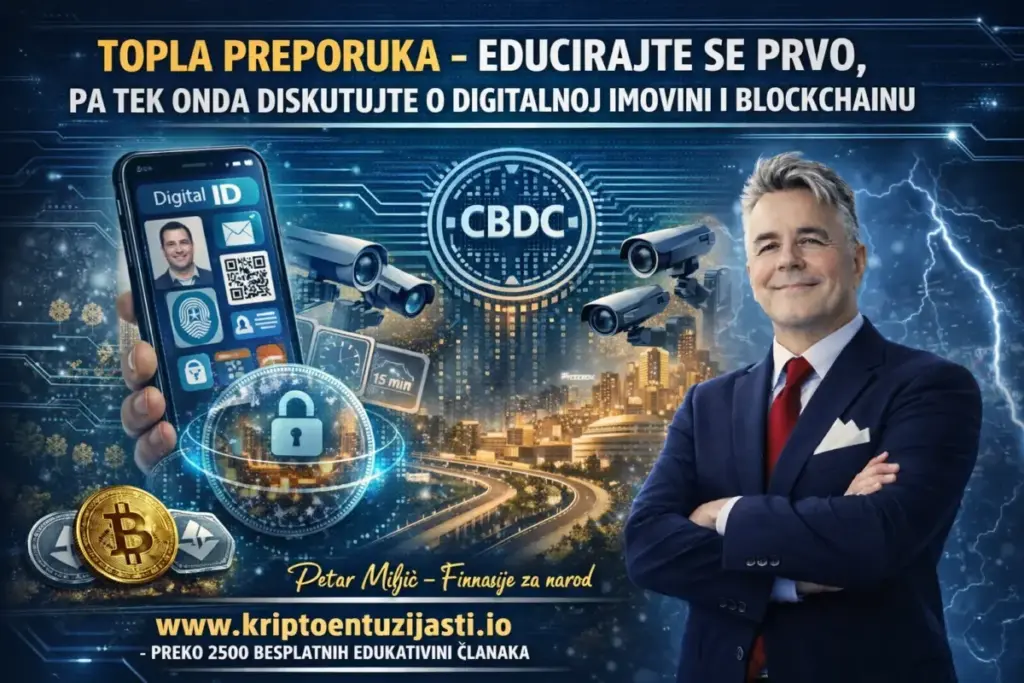 Topla preporuka – educirajte se prvo, pa tek onda diskutujte o digitalnoj imovini i blockchainu