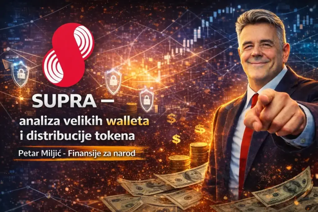 SUPRA – analiza velikih walleta i distribucije tokena