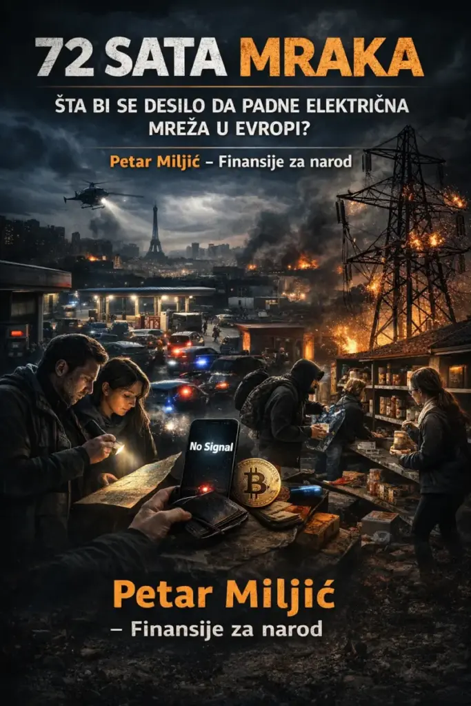 72 sata mraka – šta bi se desilo da padne električna mreža u Evropi?