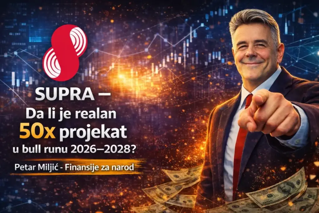 SUPRA – Da li je realan 50x projekat u bull runu 2026–2028?