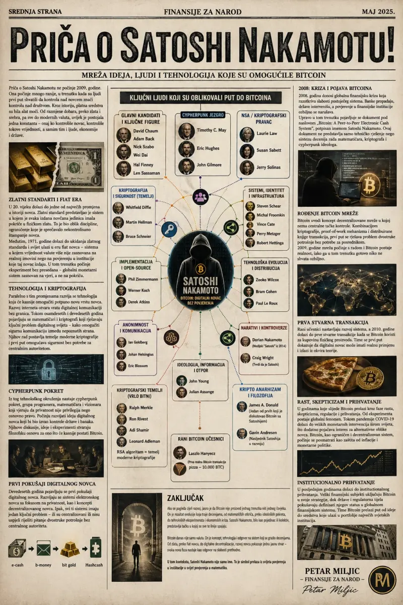 Priča o Satoshi Nakamotu 