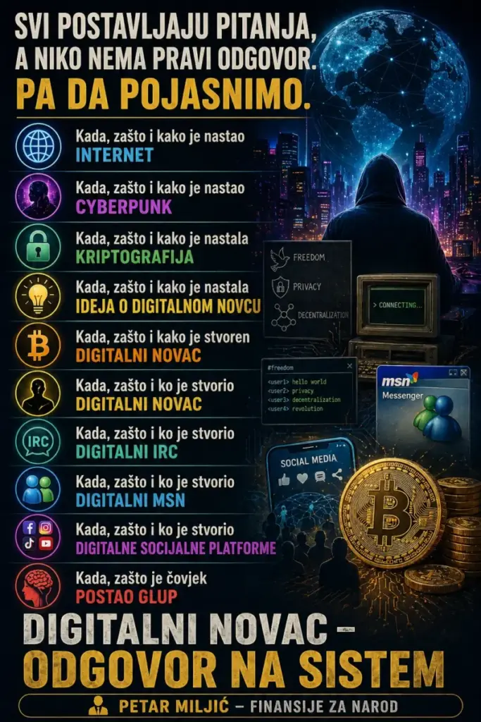 Digitalni novac – odgovor na sistem