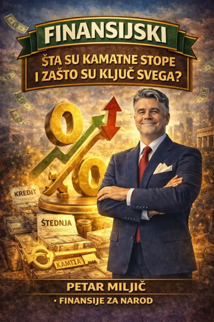 Šta su kamatne stope i zašto su ključ svega?
