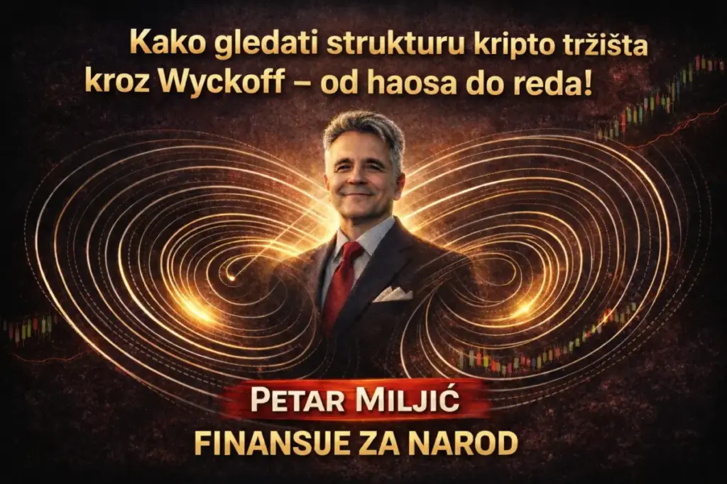Kako gledati strukturu kripto tržišta kroz Wyckoff – od haosa do reda