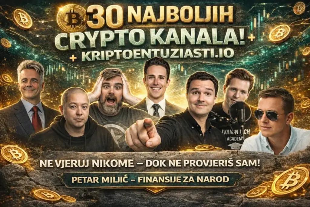 30 najboljih + Kriptoentuzijasti.io