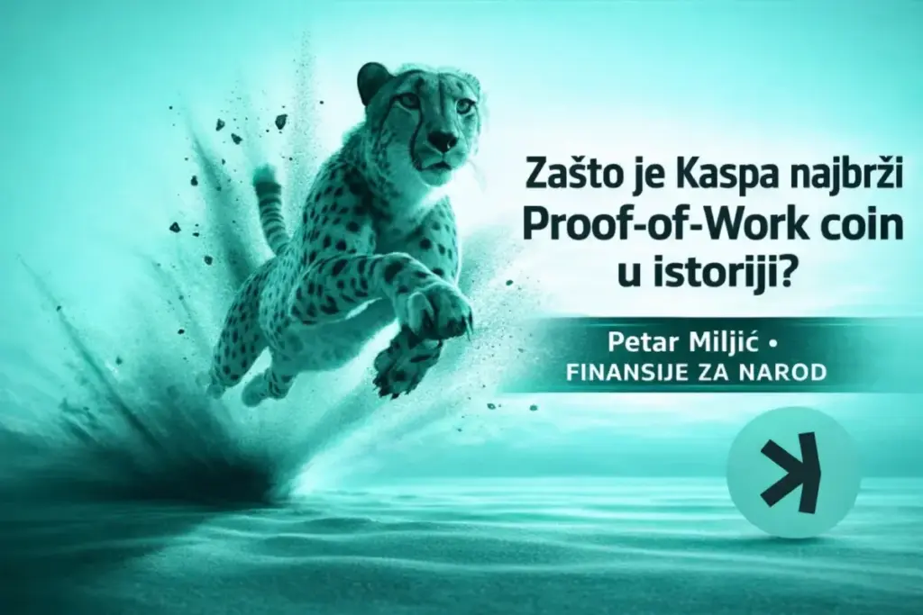Zašto je Kaspa najbrži Proof-of-Work coin u istoriji