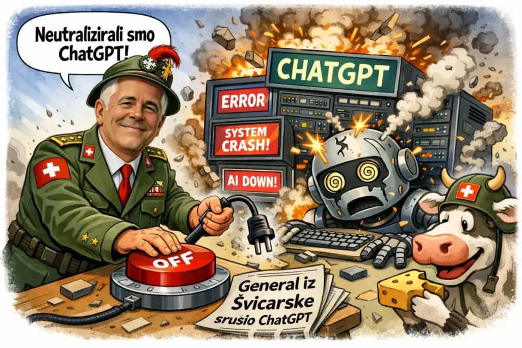 Švajcarski general srušio ChatGPT!