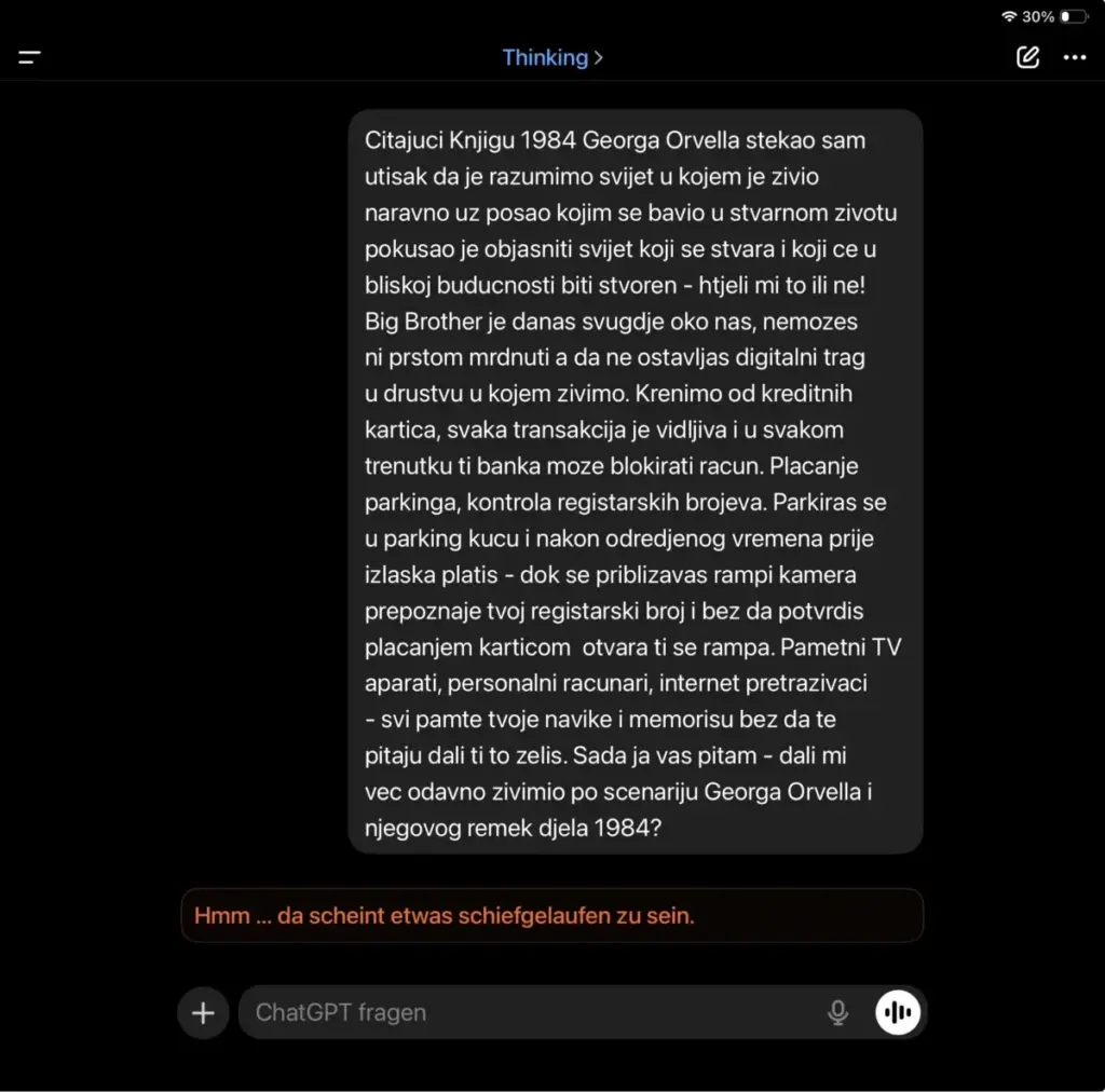 Švajcarski general srušio ChatGPT!