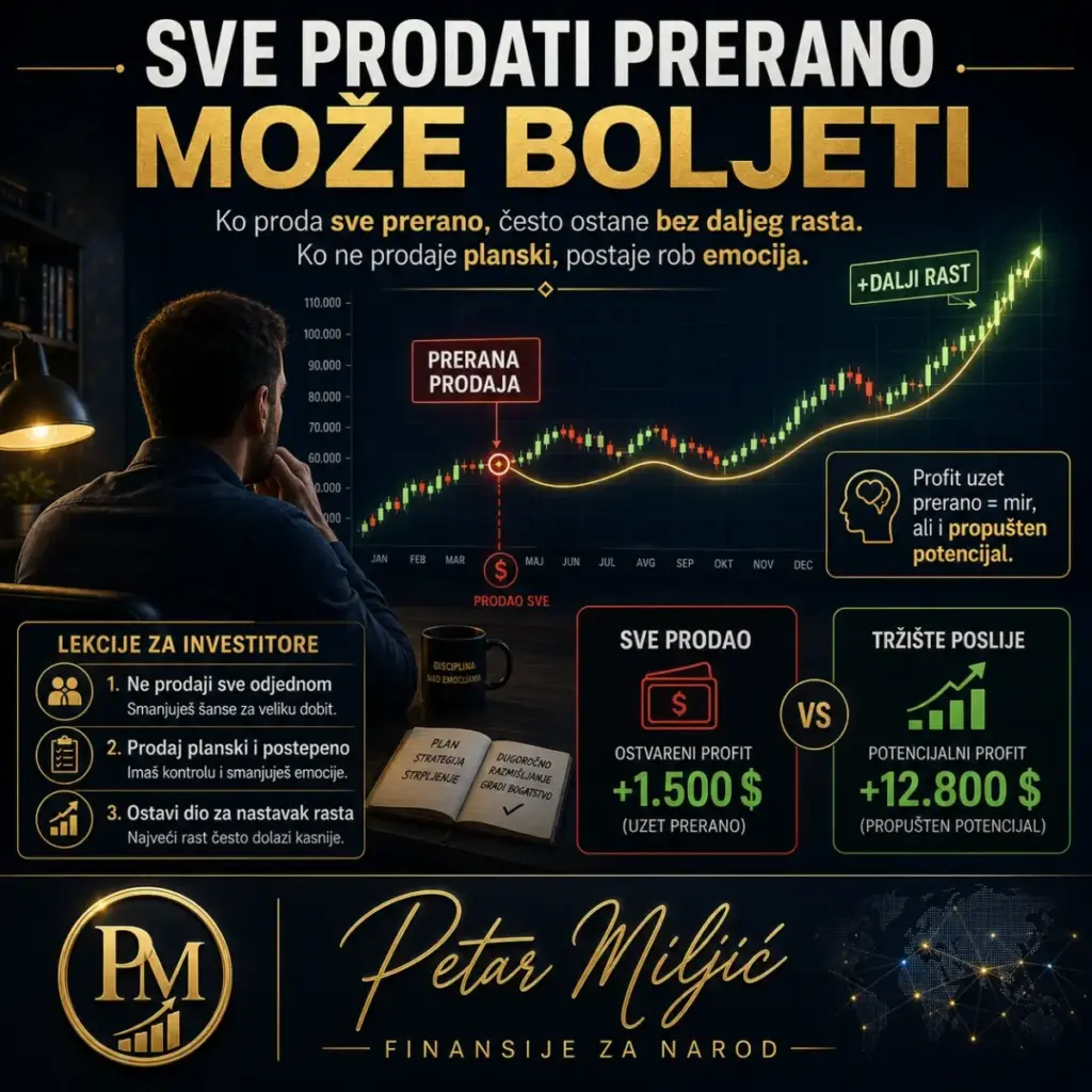 Sve prodati prerano može boljeti