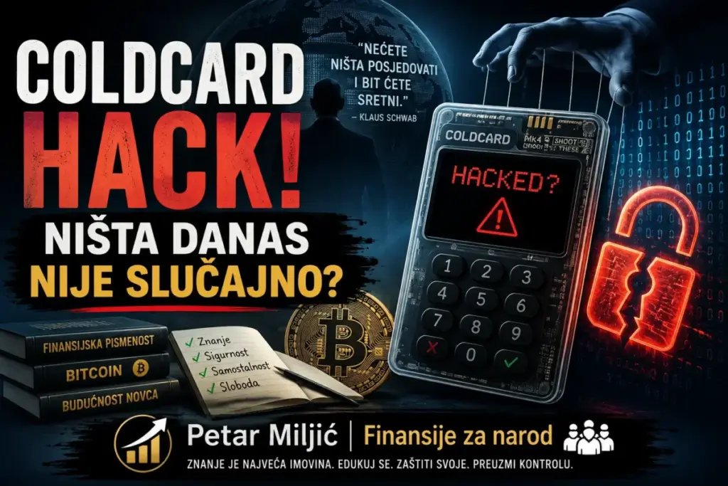 Coldcard hack! Da li je ovo slučajnost ili upozorenje?