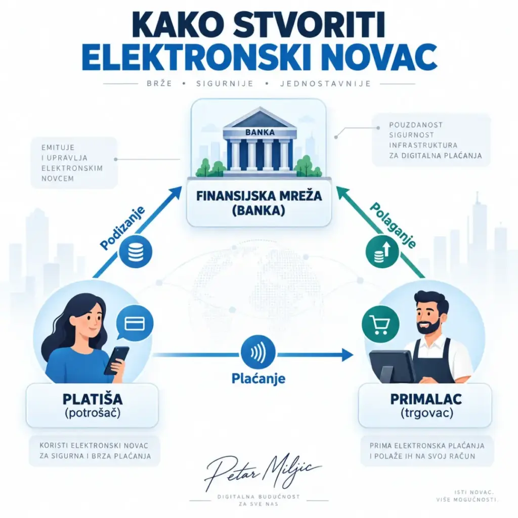 KAKO STVORITI ELEKTRONSKI NOVAC