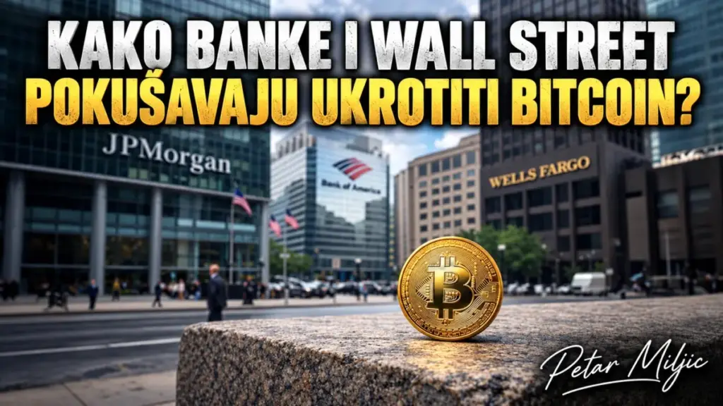 KAKO BANKE I WALL STREET POKUŠAVAJU UKROTITI BITCOIN?